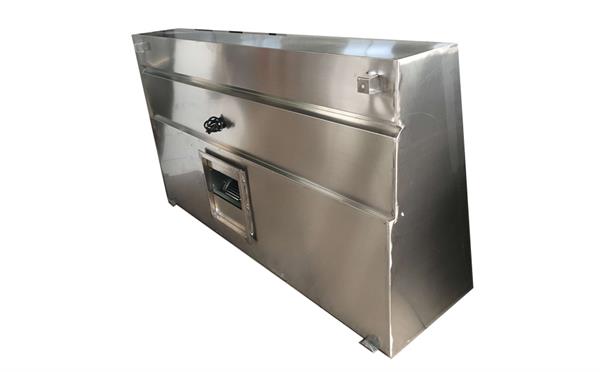 燒烤廚房設備不銹鋼煙罩大連排油煙凈化一體式機