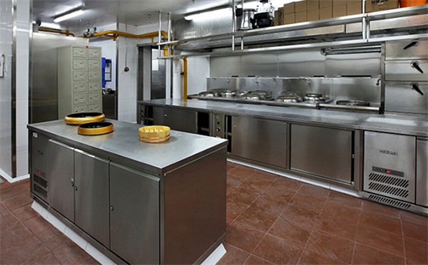 廣州天河酒店廚房設施設備為何要挑用430不銹鋼材質做主料？