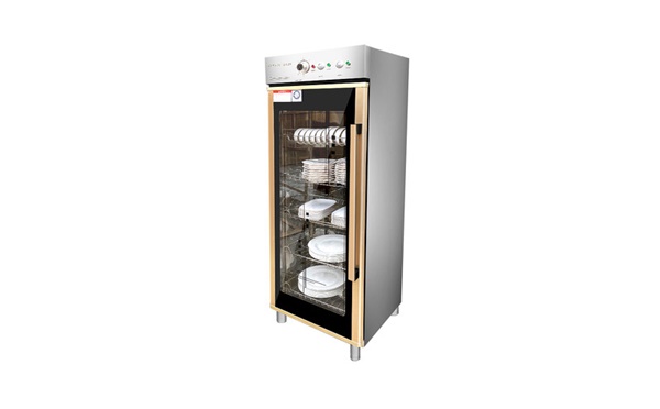 紅外線熱風餐具消毒柜商用450L立式單開門大容量餐廳食堂保潔碗柜