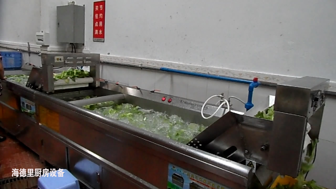 無錫廚房設備廠家研制出新一代洗菜機